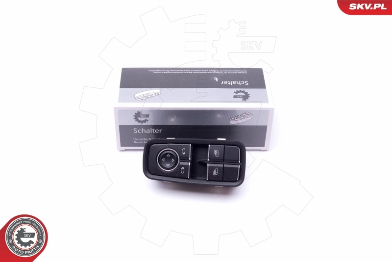 Switch, window regulator